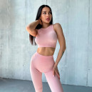 Топ Спортивний Рожевий в Рубчик