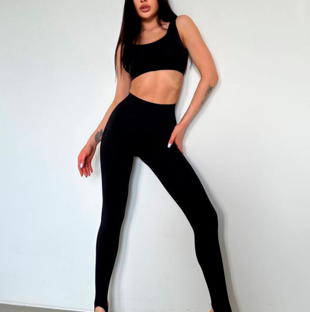 Топ Спортивний Чорний