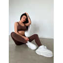 Топ Спортивний Коричневий