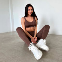 Топ Спортивний Коричневий