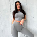 Кроп Топ Сірий