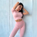 Кроп Топ Рожевий