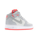 Nike Air Force 1 Mid Pure Platinum Wolf Grey Bright Crimson 315123-030