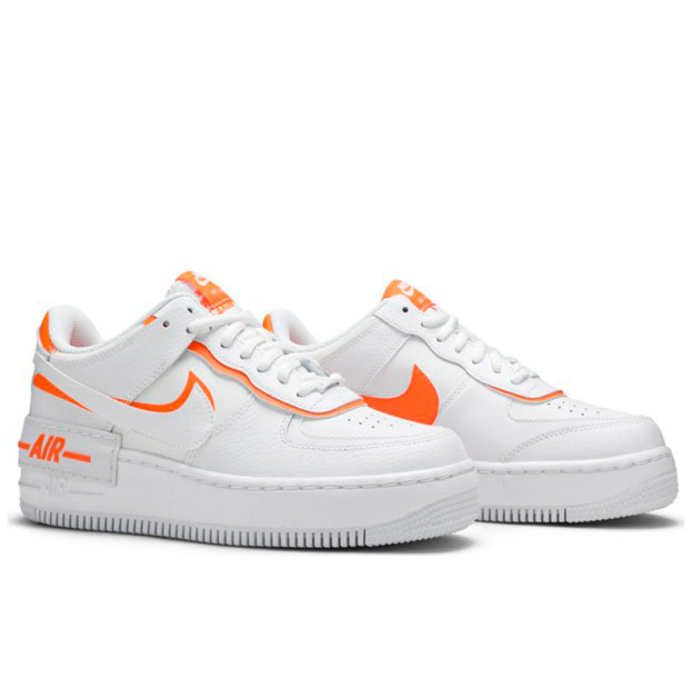 Nike Air Force 1 Shadow White Total Orange CI0919-103