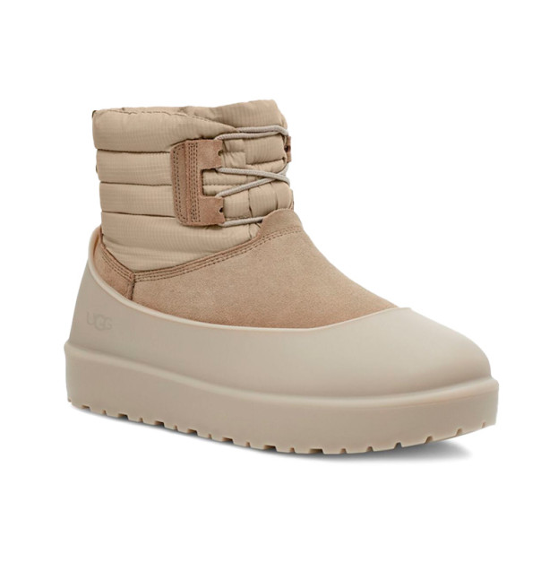 UGG Classic Mini Lace-Up Weather Boot Beige